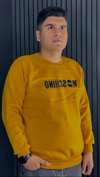 دورس چاپدار مردانه رنگ زرد