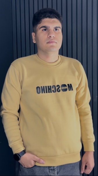 دورس چاپدار مردانه رنگ نخودی