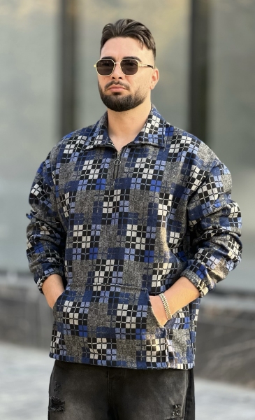 نیم زیپ پشمی Shayno کد 5