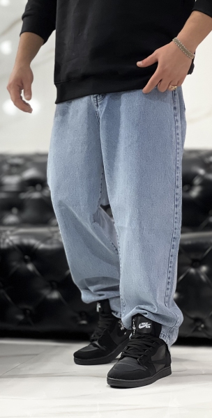 بگ جین ZARA آبی سنگشور