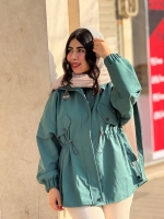 مانتو کتان بغل دکمه