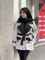 مانتو آستین مچ سگک دار