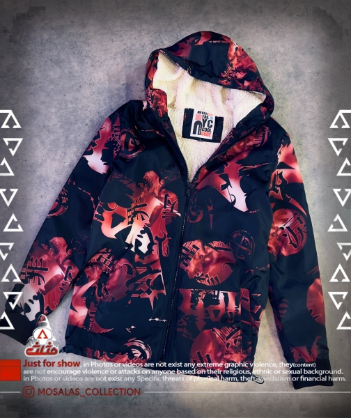 کاپشن ضد اب داخل خز