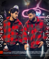 کاپشن تدی 4 خونه قرمز