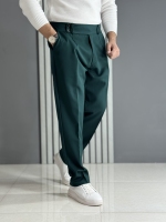 شلوار نیم بگ مازراتی کمر انگلیسی کله غازی( قد 105 سانت ، پشت کمر کش )