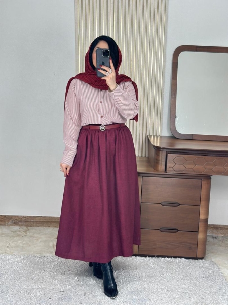 شومیز دامن آیسل