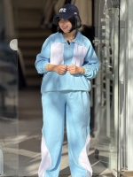 ست کتان جلیقه دار