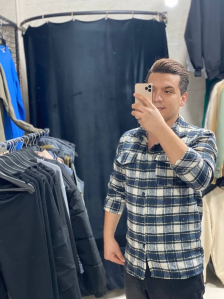 پیراهن پشمی ضخیم و نرم