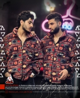کاپشن تدی طرح گلیم