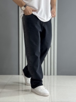 شلوارجین بگ ویژه زغالی ( قد 108سانت )