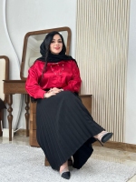 شومیز ساتن نارین