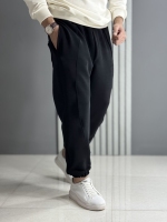 شلوار جاگر مشکی گرم بالا ضخیم ( قد 100 سانت )