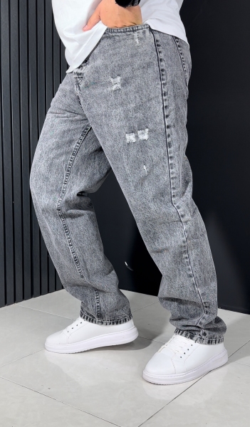 جین بگ استایل ذغالی روشن مردانه