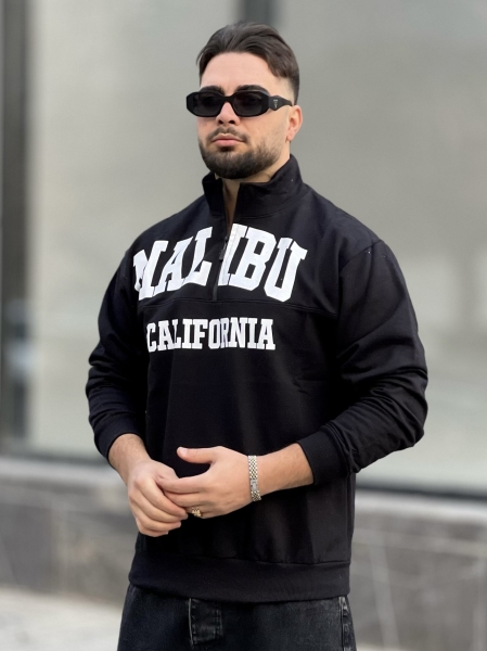دورس نیم زیپ Malibu مشکی