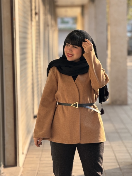 پالتو فوتر جلوباز ساده الشن