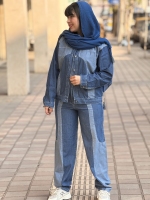 ست تیکه دوزی جین
