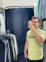 تی شرت های نخ پنبه صد در صد قواره اندامی