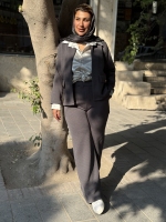 ست کت و شلوار میله ای