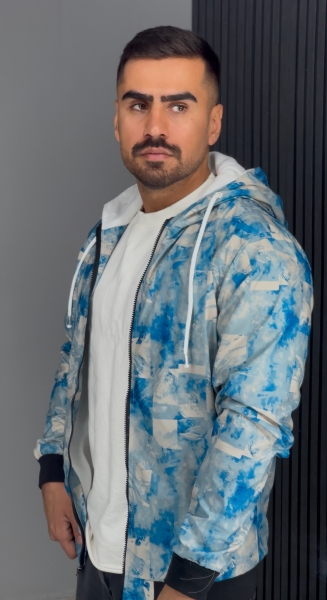 بادگیر داخل خز ابی تیره