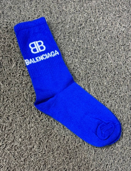 جوراب ساق بلند BALENCIAGA آبی
