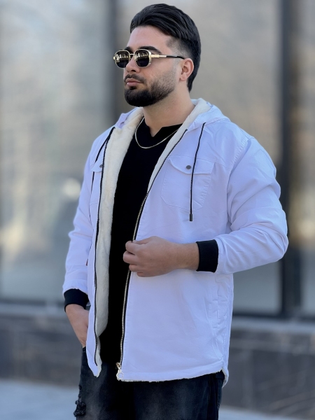 کاپشن MAX سفید