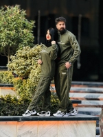 ست نیم زیپ سوییت سبز کله غازی