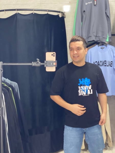 تی شرت دورس دو نخ قواره آزاد