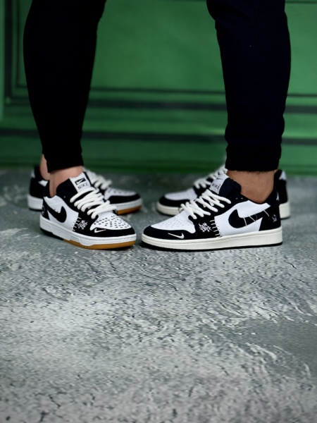 کتونی اسپرت نایک وودو سفید مشکی