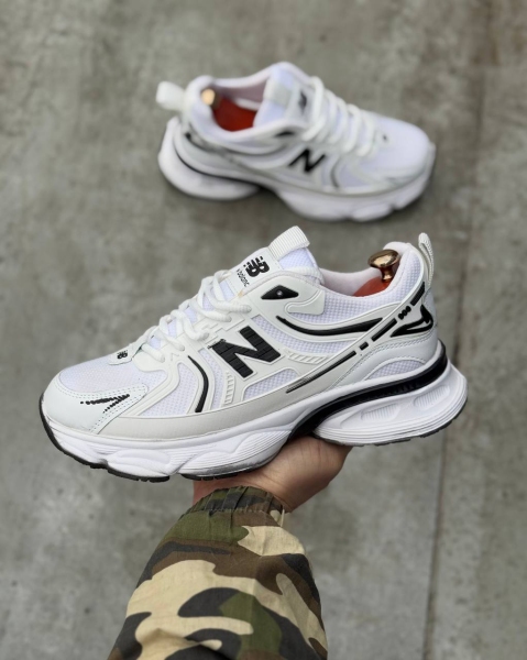 کتونی حراجی اسپرت New Balance 990 سفید مشکی