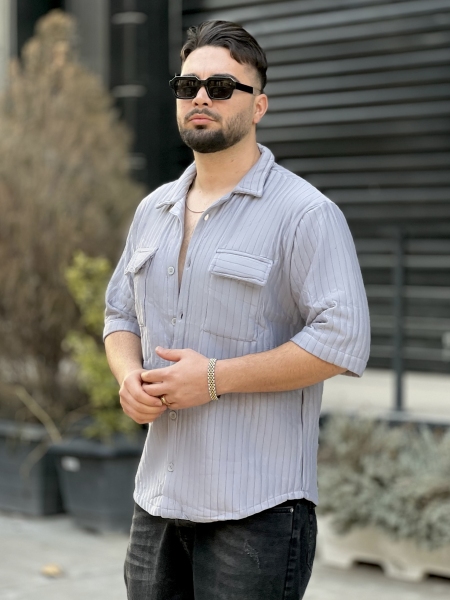 پیراهن H&M طوسی