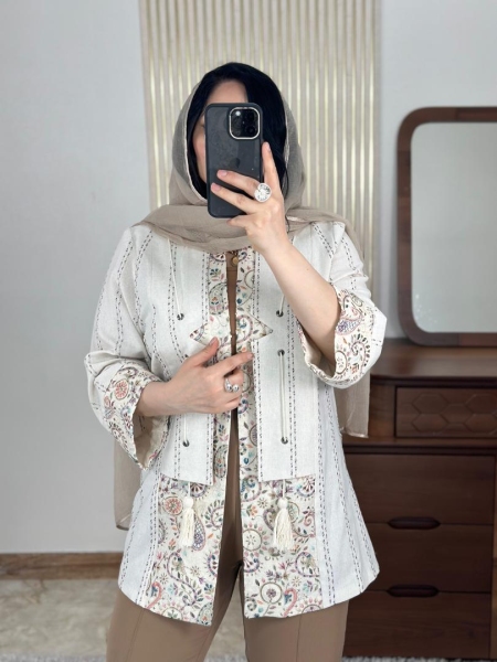 کت سوزندوزی ماهنی
