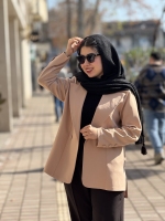 کت یقه بلیزر مازراتی راه راه
