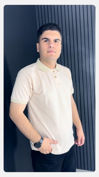 پولوشرت جودون مردانه رنگ کرم