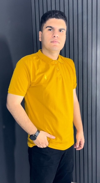 پولوشرت جودون مردانه رنگ زرد