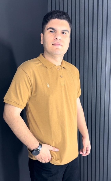 پولوشرت جودون مردانه رنگ قهوه ای