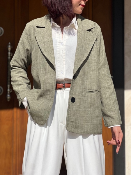 کت لینن شانتون آیسل