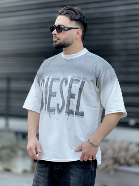 تیشرت دورس DIESEL سفید