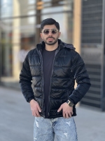 کاپشن سیلیکونی Hermand مشکی