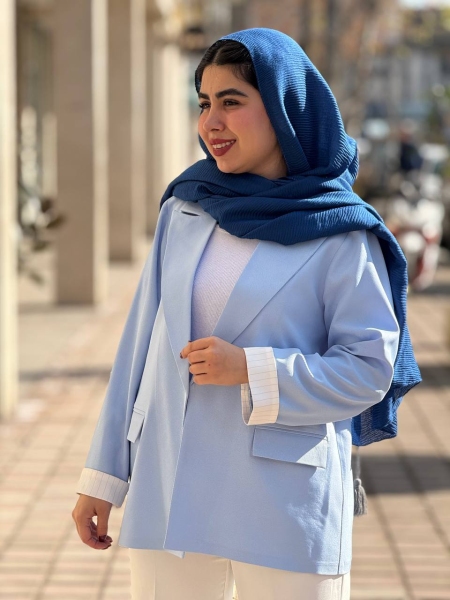 کت کجراه آستین پاکتی