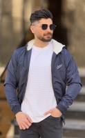سویشرت ضد آب داخل تدی سرمه ایی