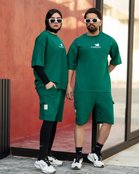 تی شرت شلوارک پارچه دورس دونخ پنبه قواره لش