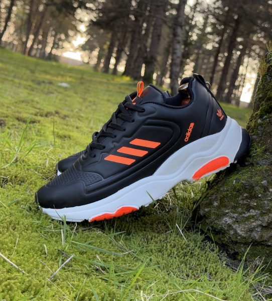 کتونی مردانه adidas new مشکی نارنجی