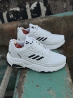 کتونی مردانه adidas new سفید مشکی