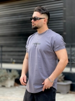 تیشرت نخ 26 Catch طوسی