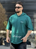 هودی 2نخ Balenciaga سبز