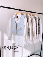 وست شومیز سوزندوزی