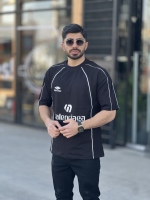 تیشرت مغزی دوز Balenciaga لش مشکی
