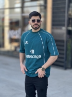 تیشرت مغزی دوزی Balenciaga لش سبز