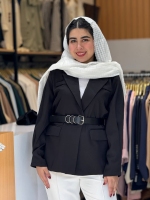 کت مازراتی4جیب کمرچرم
