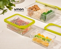 ظرف شیشه ای دربدار 450 میلی لیتر